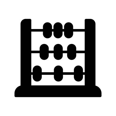 Illustration Vector graphic of abacus icon template design