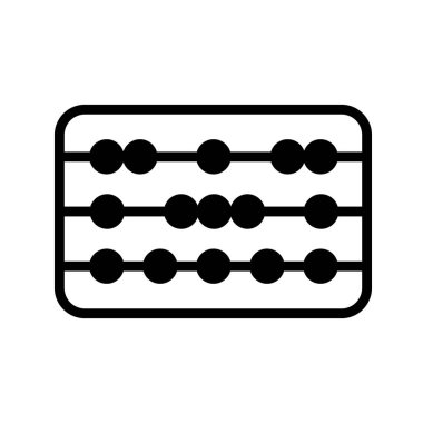 Illustration Vector graphic of abacus icon template design