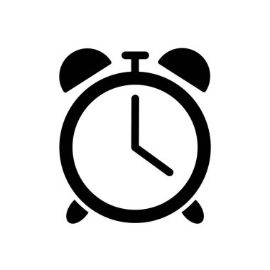Illustration Vector graphic of alarm clock icon template design