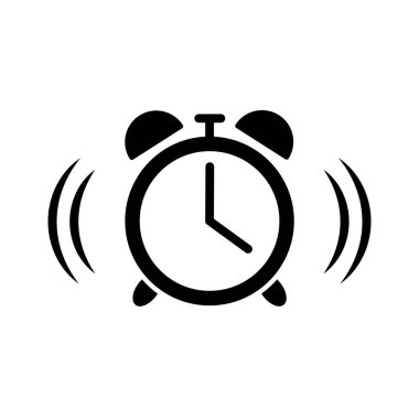 Illustration Vector graphic of alarm clock icon template design