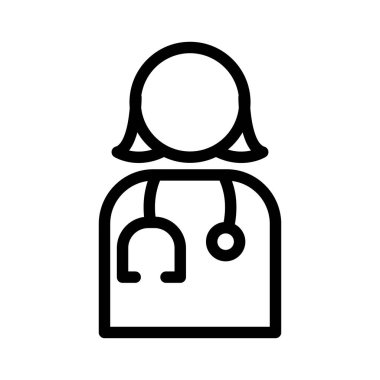 Illustration Vector graphic of Doctor icon template design