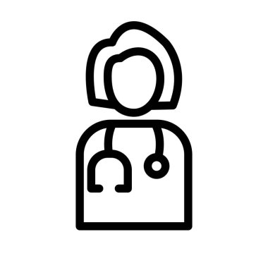 Illustration Vector graphic of Doctor icon template design