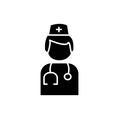 Illustration Vector graphic of Nurse icon template design
