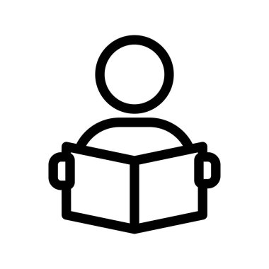 Illustration Vector graphic of Student icon template design