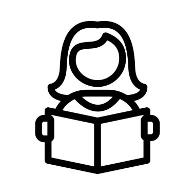 Illustration Vector graphic of Student icon template design