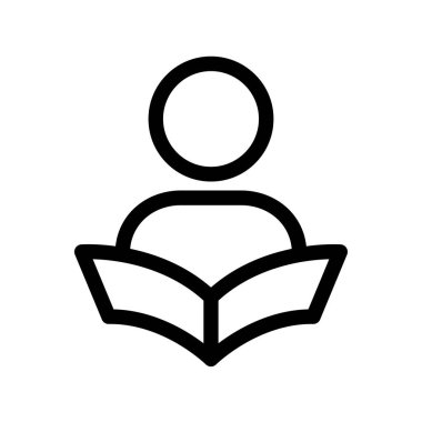 Illustration Vector graphic of Student icon template design