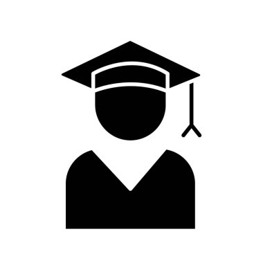 Illustration Vector graphic of Student icon template design