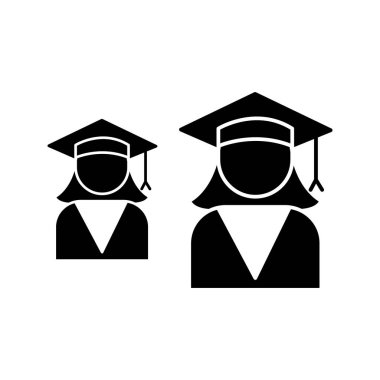 Illustration Vector graphic of Student icon template design