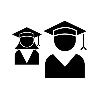 Illustration Vector graphic of Student icon template design