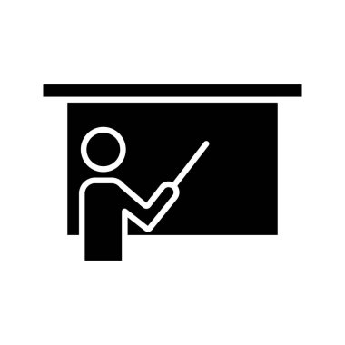 Illustration Vector graphic of Teacher icon template design