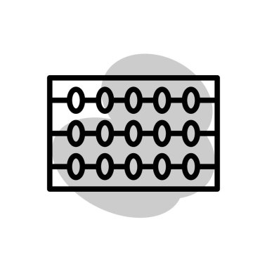 Illustration Vector graphic of abacus icon