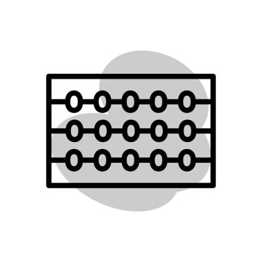 Illustration Vector graphic of abacus icon