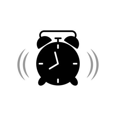 Illustration Vector graphic of alarm clock icon