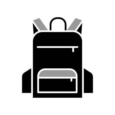 Illustration Vector graphic of Backpack icon template design 