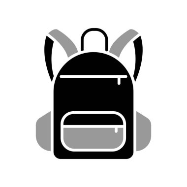 Illustration Vector graphic of Backpack icon template design 