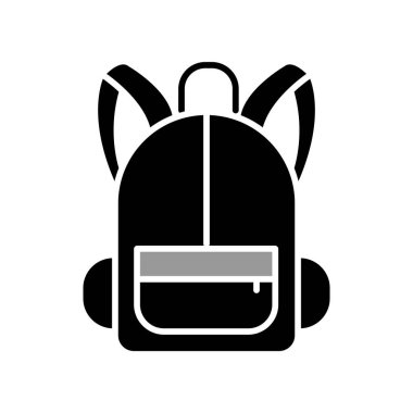 Illustration Vector graphic of Backpack icon template design 