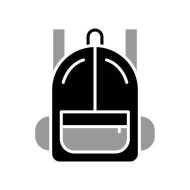 Illustration Vector graphic of Backpack icon template design 