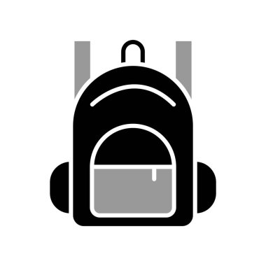 Illustration Vector graphic of Backpack icon template design 