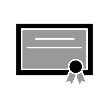 Illustration Vector graphic of Certificate icon template design