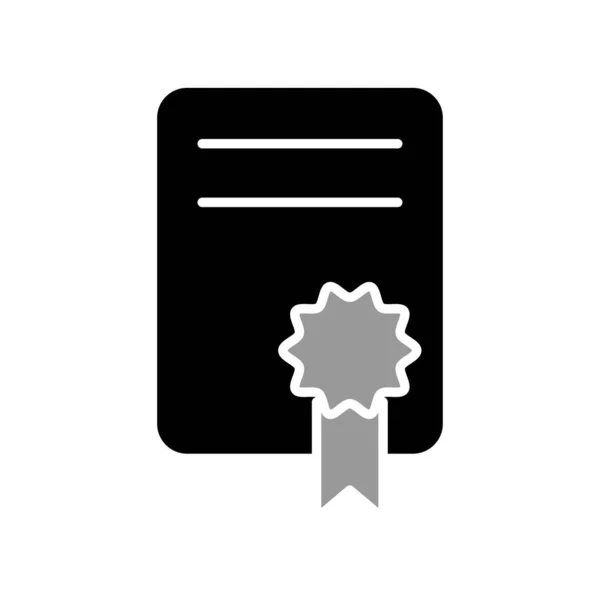 Illustration Vector Graphic Certificate Icon Template Design — Vettoriale Stock