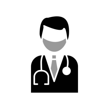 Illustration Vector graphic of Doctor icon template design