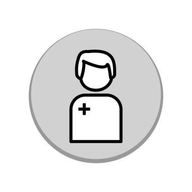 Illustration Vector graphic of Doctor icon template design
