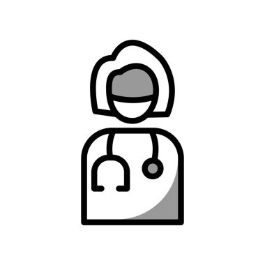 Illustration Vector graphic of Doctor icon template design