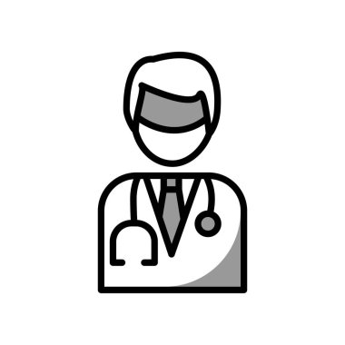 Illustration Vector graphic of Doctor icon template design