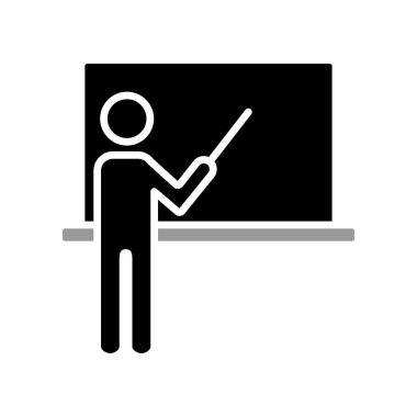 Illustration Vector graphic of Teacher icon template design
