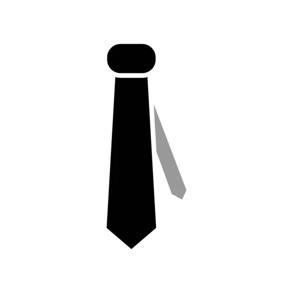 Illustration Vector Graphic Tie Icon Template Design — Stock Vector