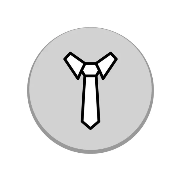 Illustration Vector Graphic Tie Icon Template Design — Wektor stockowy
