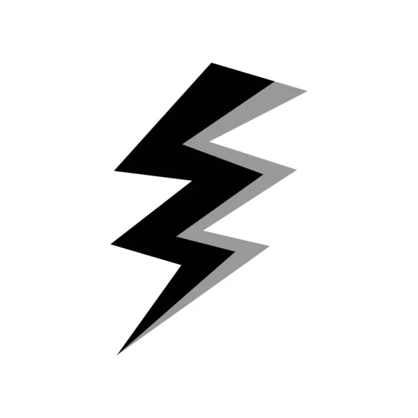 Illustration Vector Graphic Lightning Icon Design — Stock Vector