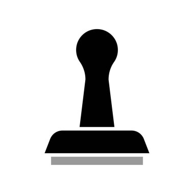 Pul simgesi tasarımının İllüstrasyon Vektörü grafiği