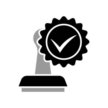 Pul simgesi tasarımının İllüstrasyon Vektörü grafiği