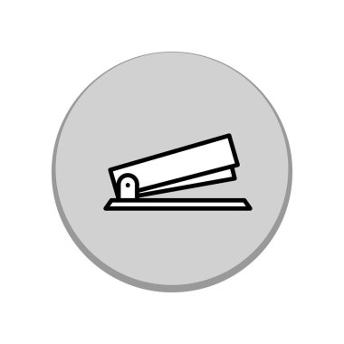 Zımba simgesi tasarımının İllüstrasyon Vektörü grafiği