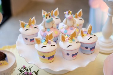 Birthday cake with nice decoration theme.