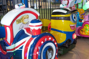 Children's play zone in a shopping mall.