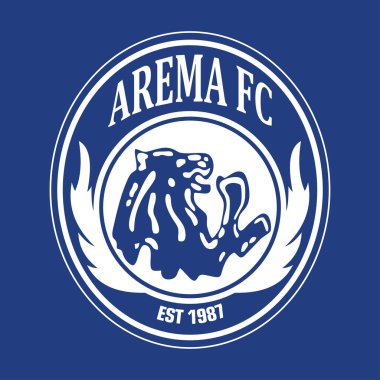 Arema FC logosu, Endonezya futbolu.