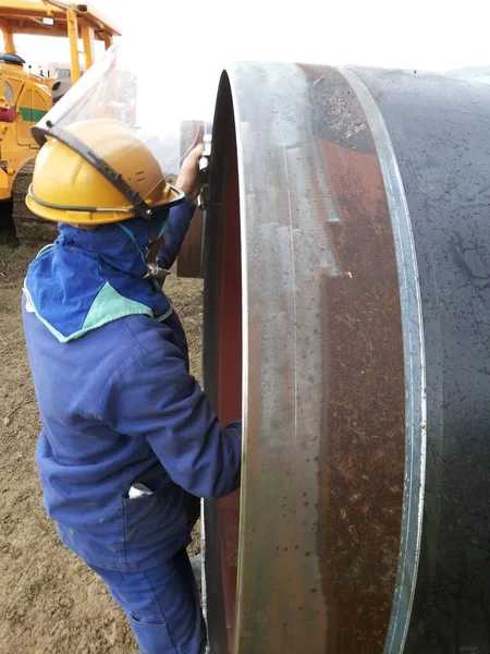 An Oil and Gas Pipeline Construction in southeastern Europe