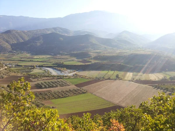 Most Scenic Natural Landscapes Albania Working Trip — Stock Photo, Image