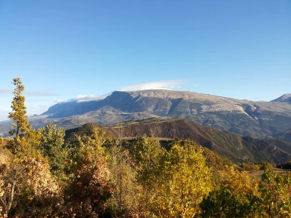 Most Scenic Natural Landscapes Albania Working Trip — стокове фото