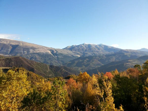 Most Scenic Natural Landscapes Albania Working Trip — Stockfoto