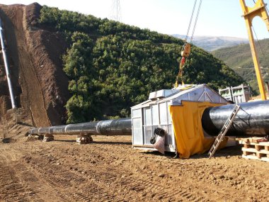 Güneydoğu Avrupa 'da Petrol ve Gaz Boru Hattı İnşaat