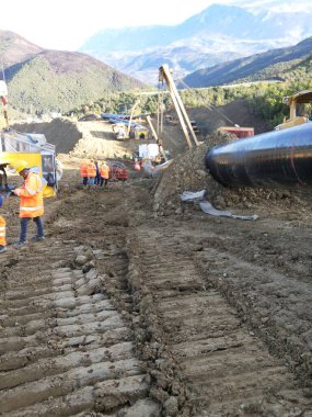 Güneydoğu Avrupa 'da Petrol ve Gaz Boru Hattı İnşaat