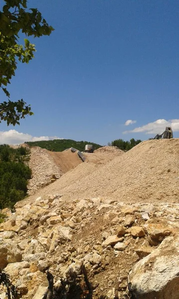 Oil Gas Pipeline Construction South Eastern Europe — Stock Photo, Image