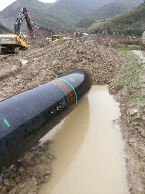 Güneydoğu Avrupa 'da Petrol ve Gaz Boru Hattı İnşaat
