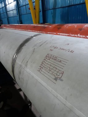 Boru çelik yapımında üretim süreci