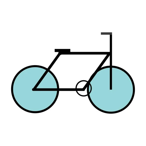 Diseño Del Símbolo Ilustración Vectores Bicicicleta — Archivo Imágenes Vectoriales