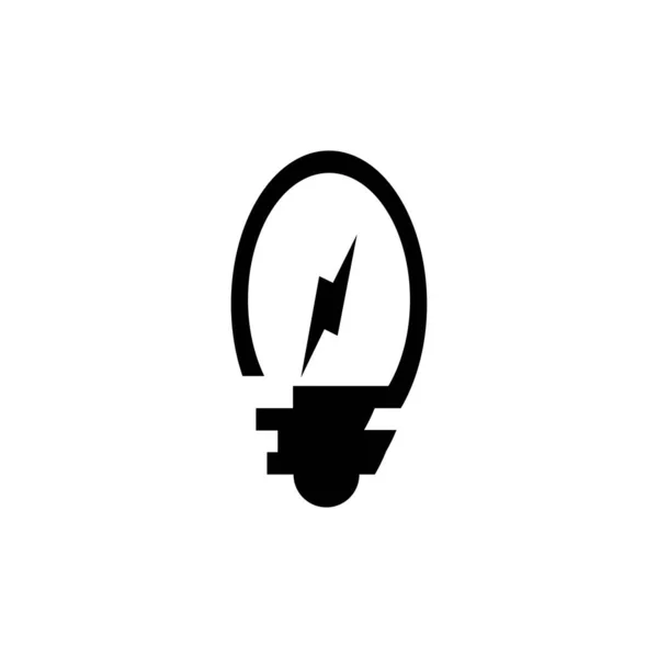 Lamp Icon Vector Illustration Symbol Design — Stock Vector
