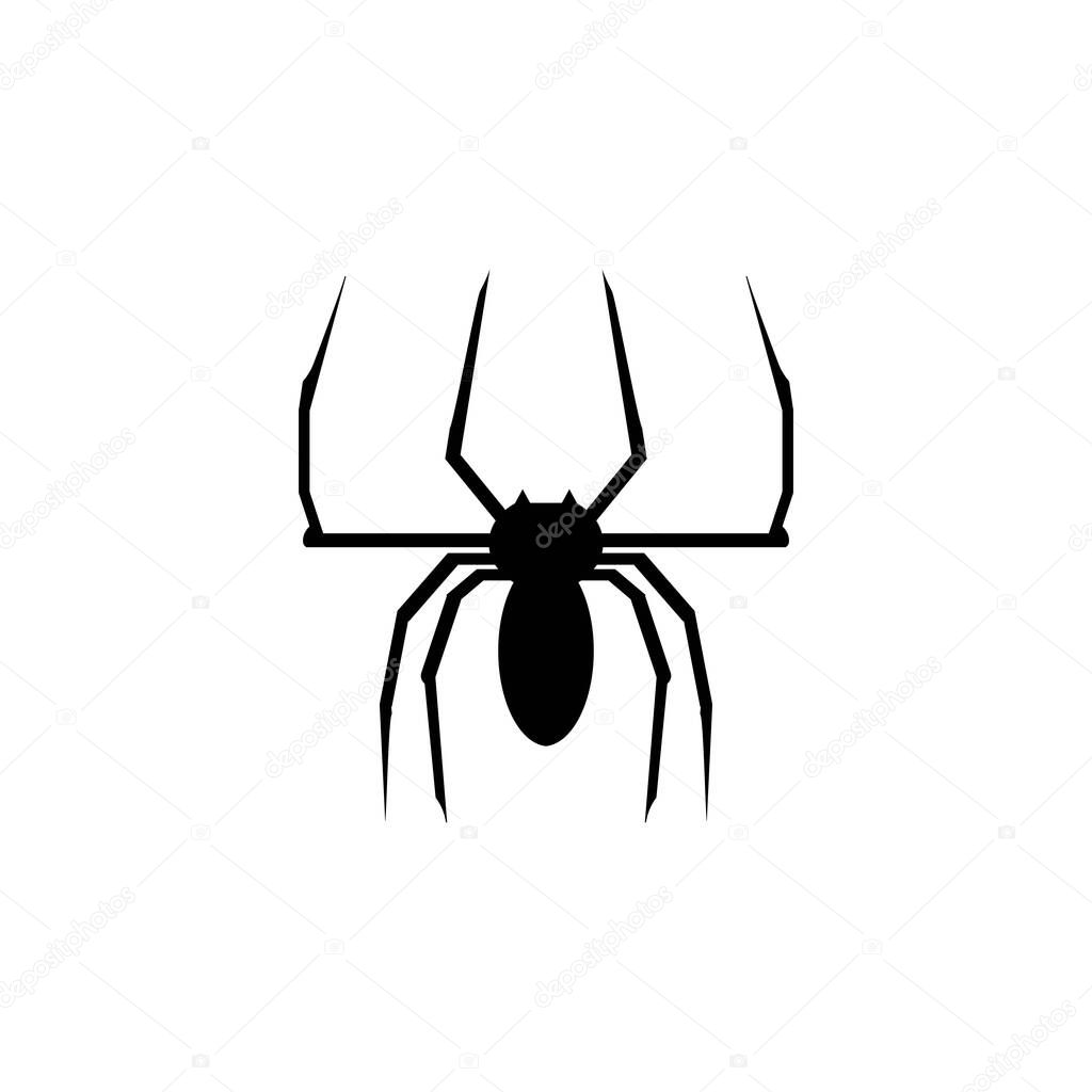 Spider icon vector illustration symbol design